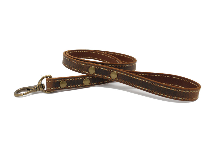 Griff Leather Dog Leash