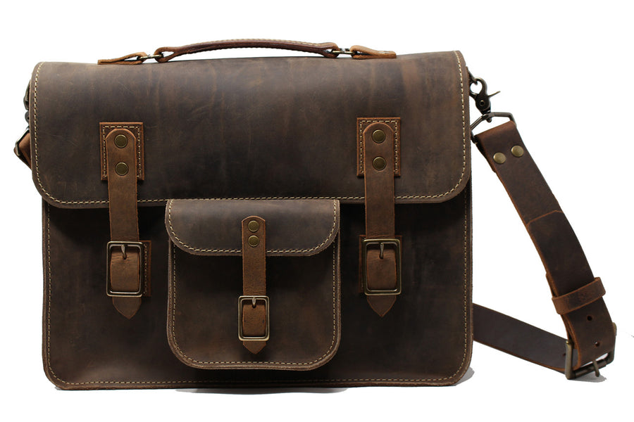 Finch Briefcase - Crazyhorse