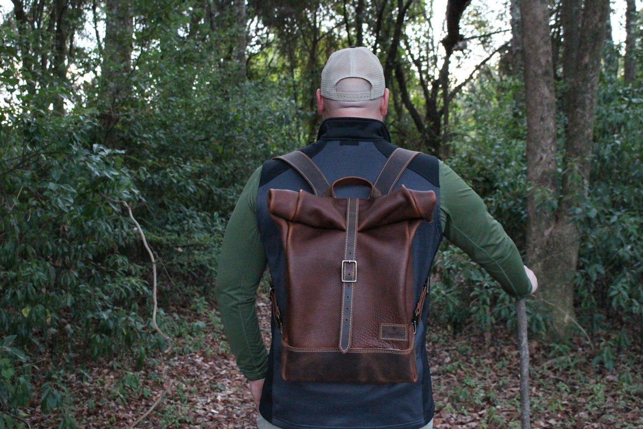 allintitle:best leather backpacks for hiking Ranger Roll Top Backpack