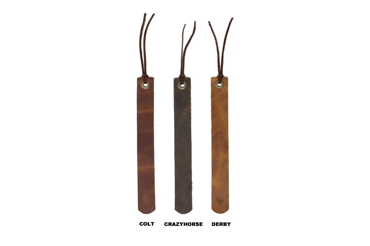 Leather Bookmarks - Set of 3 - GROWLEY LEATHER CO.