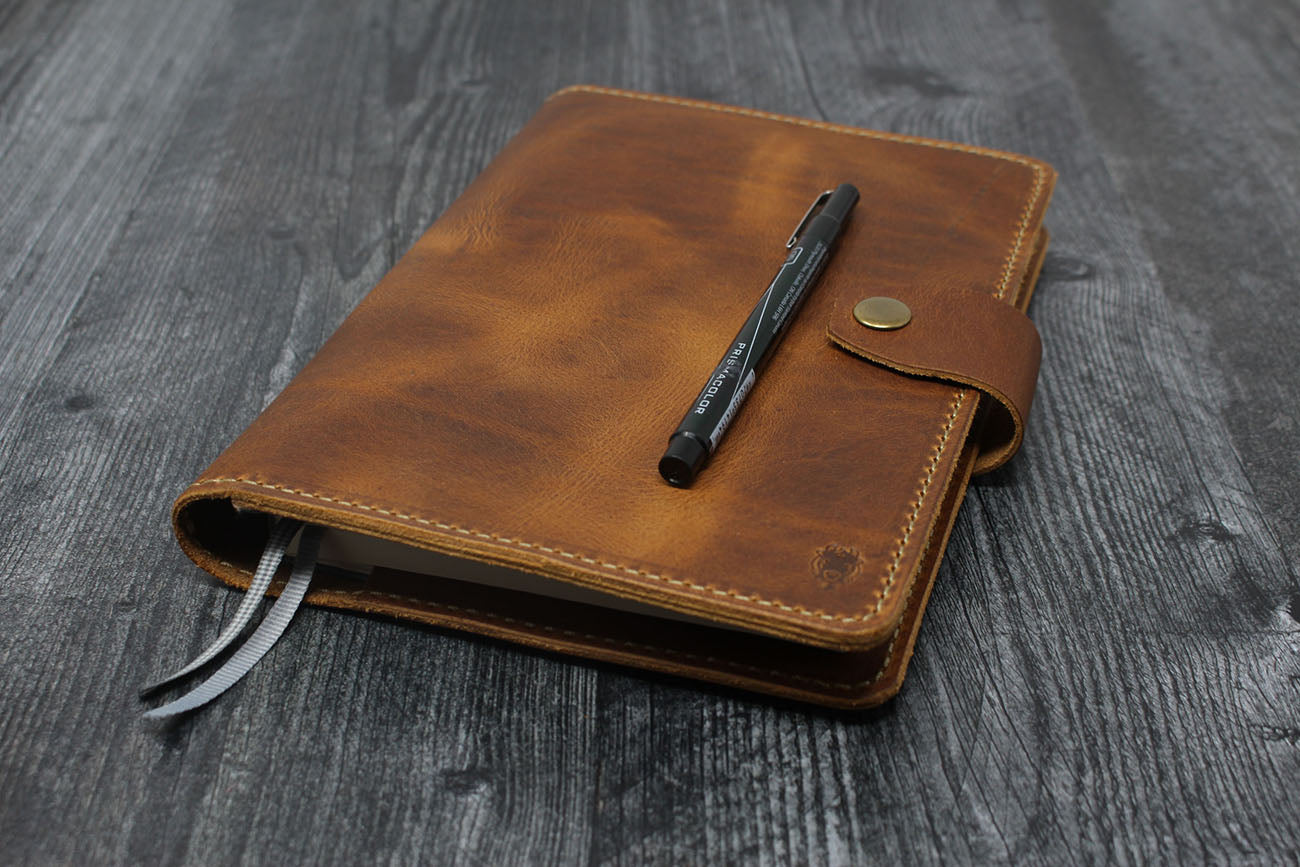 leather notebook cover