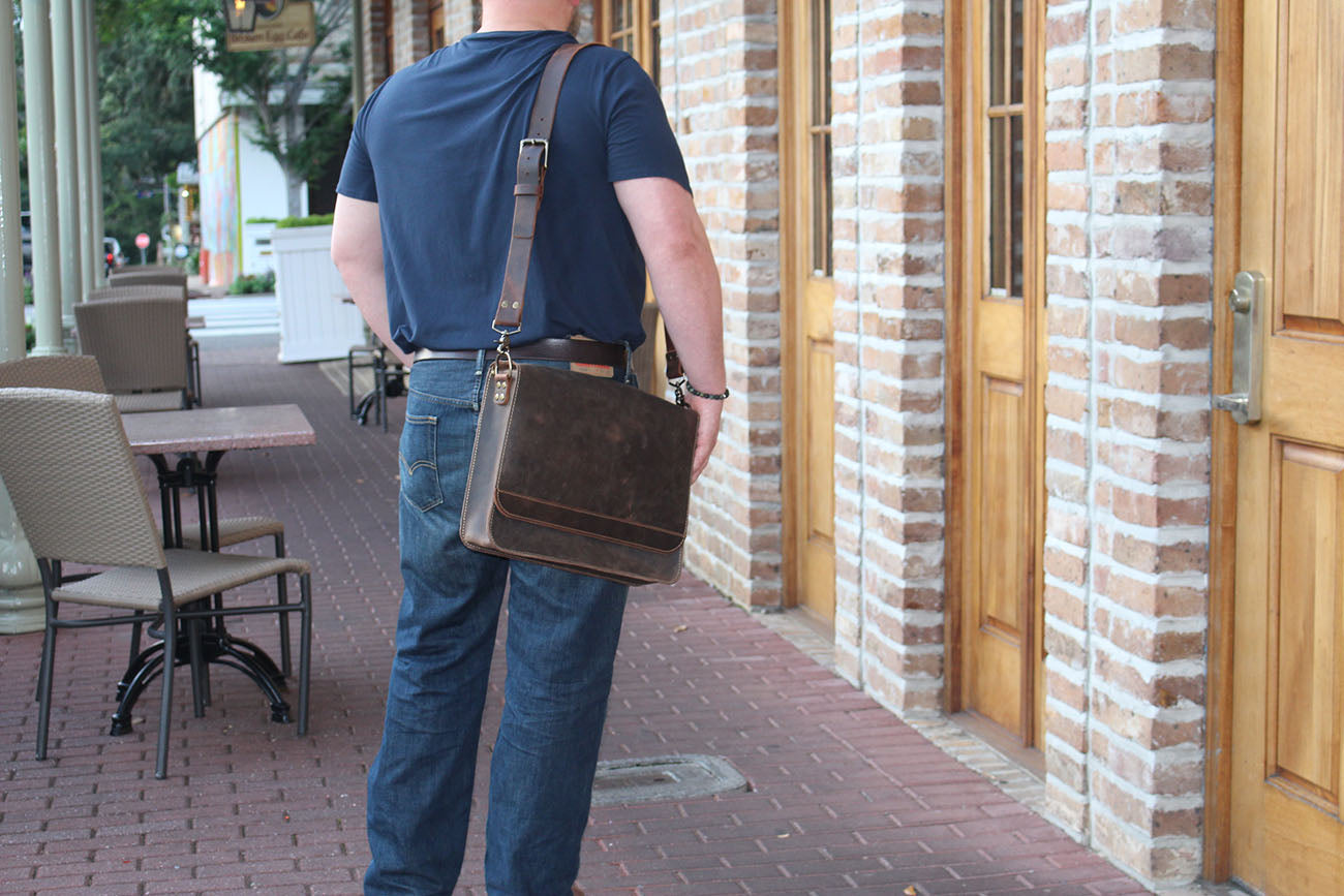 Walker Leather Shoulder Bag