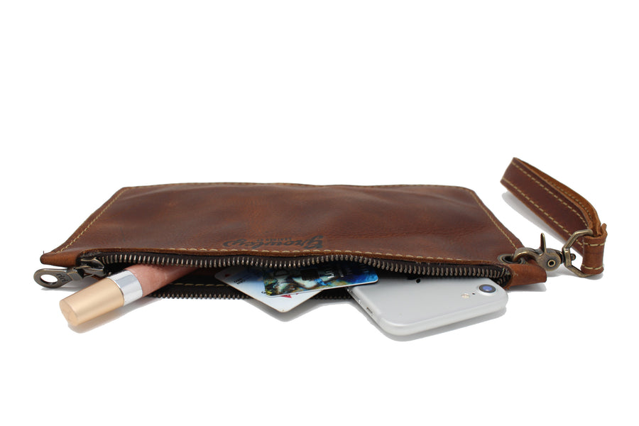 Jane Wristlet - Espresso